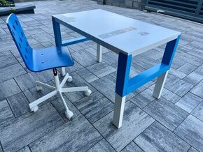 Rostoucí stůl Ikea + otočná židle - 1