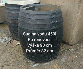 Sud na vodu po renovaci 450l