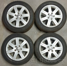 Alu kola Audi 16" 5x112 zimní pneu 205/55 R16