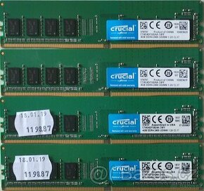 RAM 4GB a 16GB DDR4 2400 a DDR4 2133