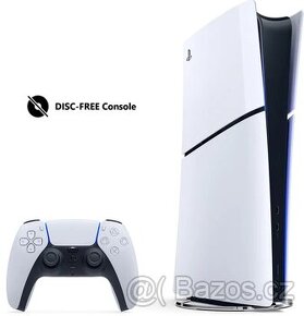 PS5 Slim digital, zcela nový, 24měs. alza záruka