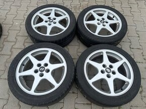 4x al kola 5x114.3 + pneu letní 225/45 R17