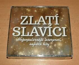 Zlatí slavíci - 3 CD - nové, zabalené - vydal Supraphon