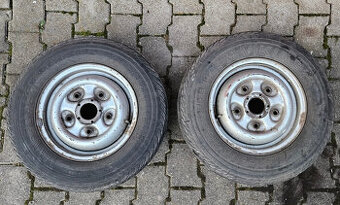 Ford Transit 1996-2000 - 2x kola R14 s pneu 185 R