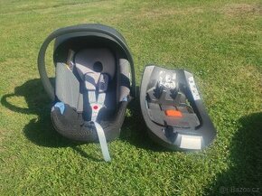 Vajíčko Cybex aton Silver + základna isofix - 1