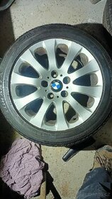 Hliníková kola org. BMW, včetně pneu 245/45/17 , 5x120