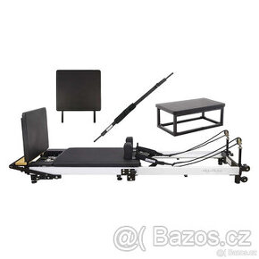 Align-Pilates F3 Folding Reformer + Jump Board, Sitting Box - 1