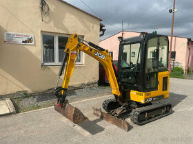 Minibagr JCB 19C-1,1924kg,3xlžíce,r.v.2018