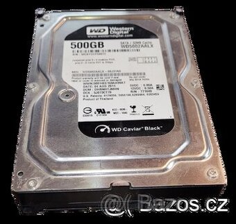 Western Digital WD5002AALX 500GB SATA 3,5"