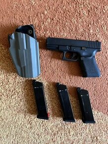WE TECH Glock 19 + 3 zásobníky