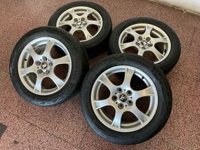 Alu kola 5x112 r16 letní pneu 5,5mm - 1