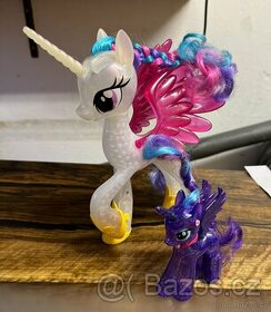 2x MLP svitici princezna Celestia a jeji kamaradka