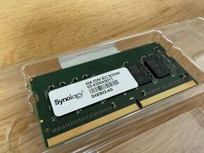 Synology paměť RAM 4GB DDR4 ECC SODIMM(prodano)