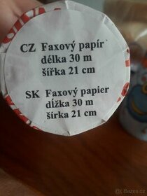 Daruji faxový papír - 1