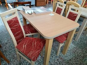 Nové židle  ADAM  +  Stůl