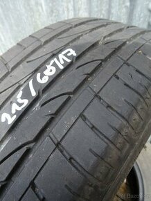 Letní pneu Bridgestone Dueler HP, 215/65/17, 2 ks, 6 mm