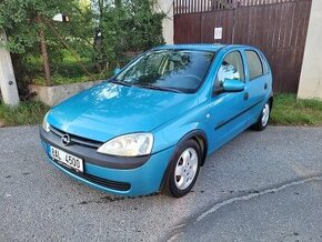 Opel Corsa 1,2 RV: 2002. Koupeno nové v ČR.