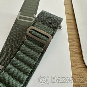 Řemínek Alpský tah Alpine Green Loop pro Apple Watch