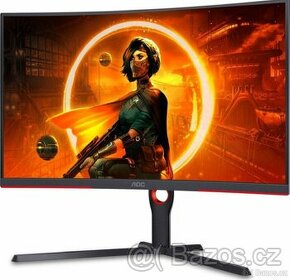 2x Gaming Monitor 32”, 165hz, 1ms + holder - 1