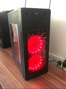 Herní PC Evolveo -i3 7100 3,90Ghz/ RAM 8GB DDR4/RX 570 8GB