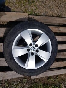 ALU kolo rezerva Fabia III-3 5x100 185/60/R15