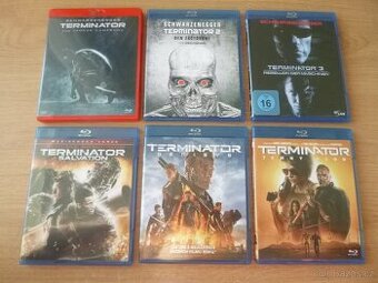 kompletni TERMINATOR 1-6 na blu-ray CZ dabing + T2 ve 4K