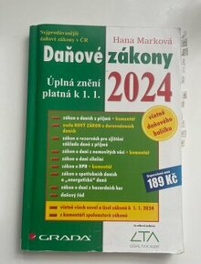 Daňové zákony 2024 – Hana Marková