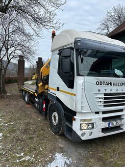 Iveco Stralis odtah+hydraulicka ruka na kontejnery