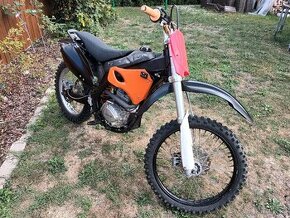 Pitbike 250ccm, 4takt, 1+N+5, kola 21/19"