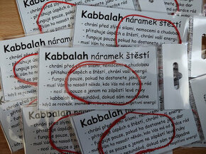 Kabbalah náramek štěstí