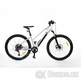 Horské elektrokolo CANULL FERITA+ mid 630Wh silver 16" - 1