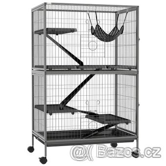 Klece pro malá zvířata 128H x 80L x 52W cm