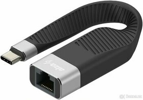 AlzaPower FlexCore adaptér z USB-C do LAN - černý