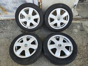 15"letní alu sada 5x100 origo Fabia Roomster Polo Ibiza