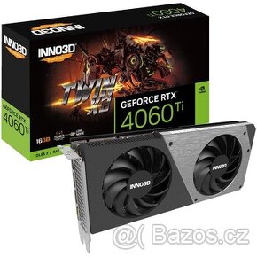 INNO3D NVIDIA GEFORCE RTX 4060 Ti 16GB GDDR6 nová/záruka