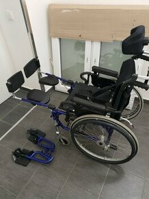 multifunkční invalidní vozík,, skládací 20.000Kč - 1