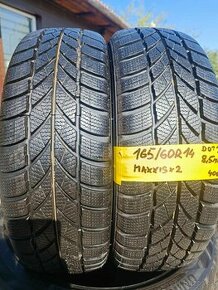 165/60r14 nové zimní pneu - 1