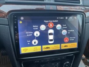 NOVÉ 10,1" Android 13 Autorádio - Škoda Superb 2