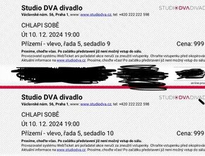 Chlapi sobě - Studio DVA divadlo