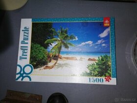 Puzzle 1500 + nafukovací podložka/ válec