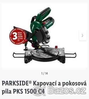 Kapovací pila 1500 Parkside  PKS 1500 C4