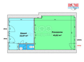 Pronájem obchod a služby, 65 m², Ostrava, ul. Výškovická - 1