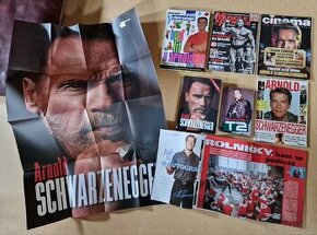 8x Knihy, časopisy Arnold Schwarzenegger, Terminator - 1