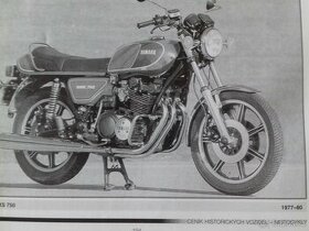 Yamaha XS 650 1100 400 Yamaha RD 250 350 - díly