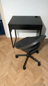 Malý psací Stůl + Židle IKEA Micke - 1