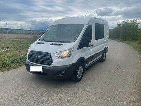 Ford Transit 7 míst 350 L2H2 96 kW, 1.maj, ČR, nový motor - 1