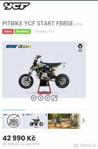 Pitbike ycf start f88se