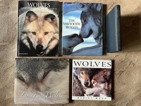 Knihy o vlcích v AJ / Books about wolves