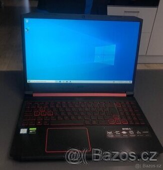 herní notebook Acer Nitro 5 – i5-9300H, GTX 1660 Ti