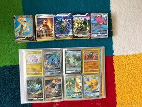 Prodám sadu Pokemon karet + 2 Alba